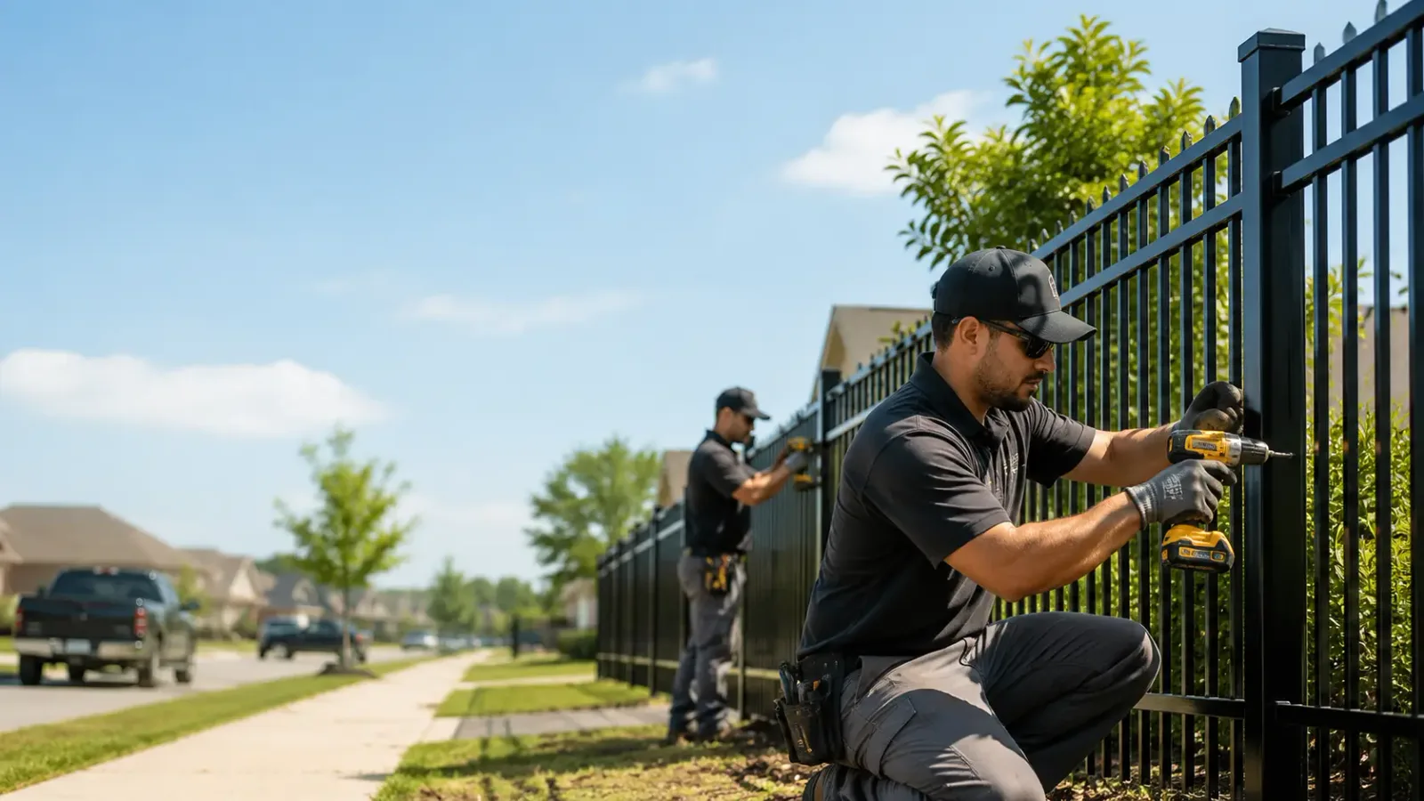 Metal Fence Installation in Needham, IN